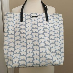 Kate Spade polar bear tote